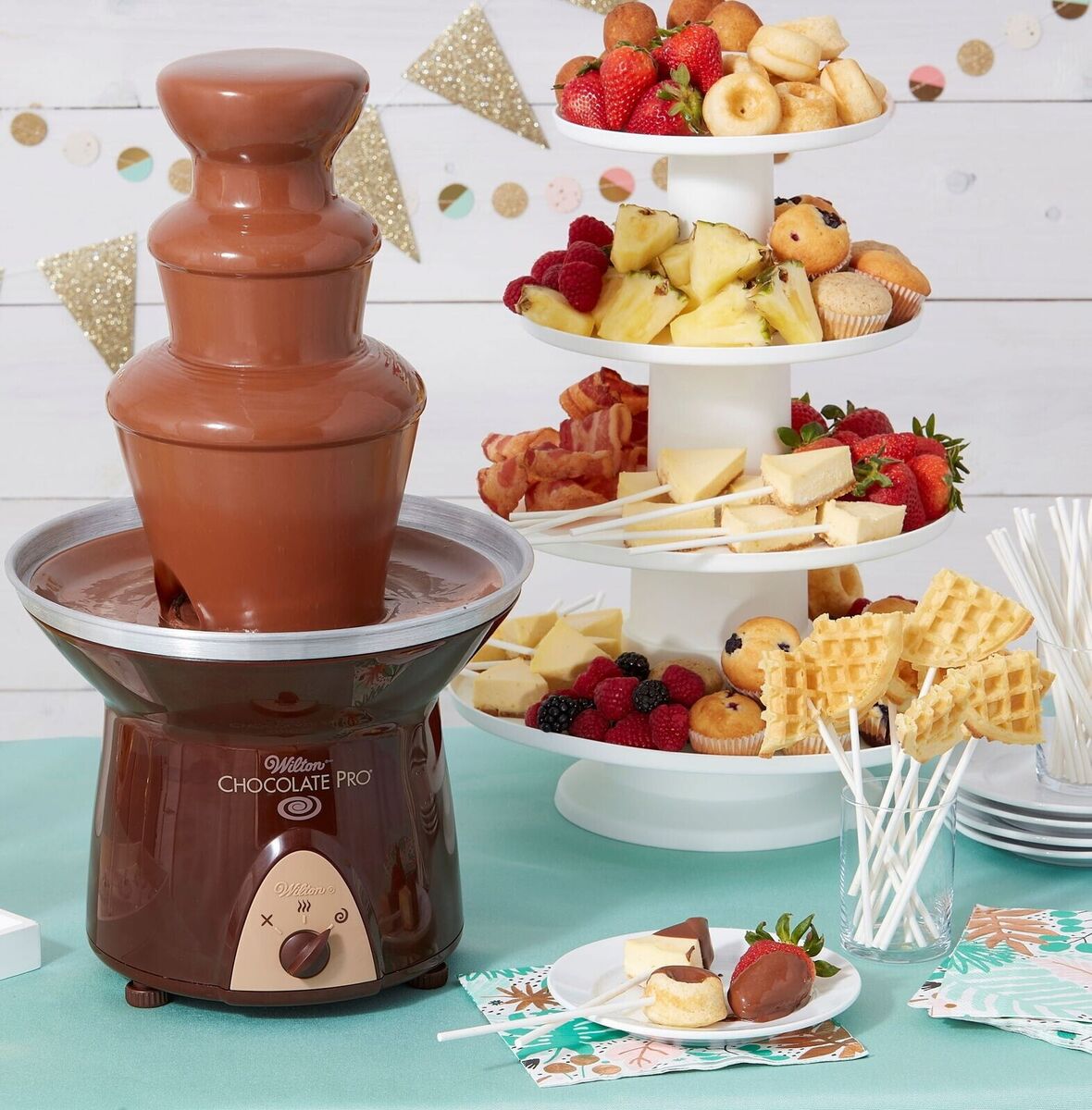 Fuente de chocolate