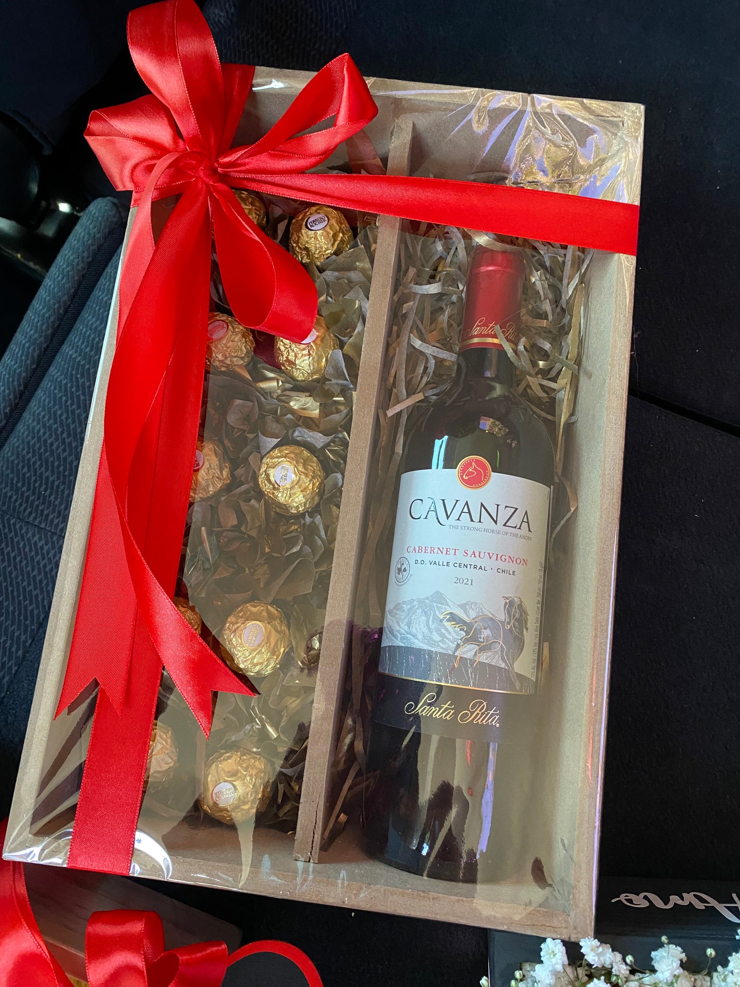 ferrero and wine Box