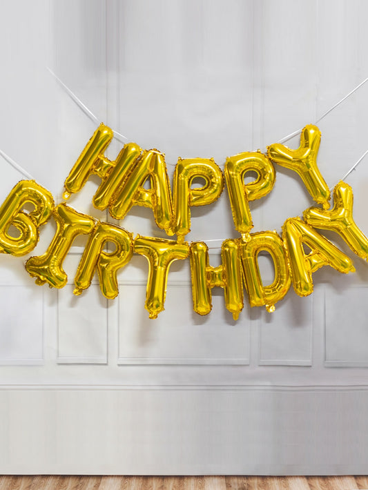 Letrero Happy Birthday