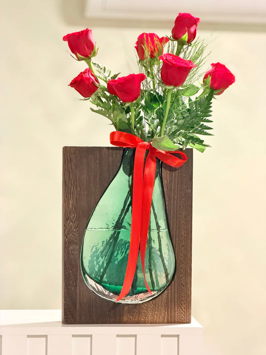 Jarrón con Rosas