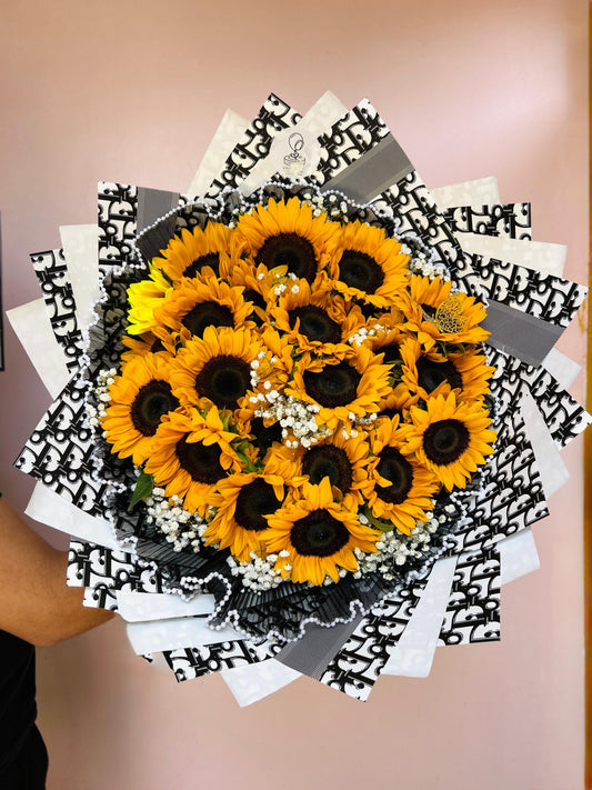 Ramo buchón Girasoles