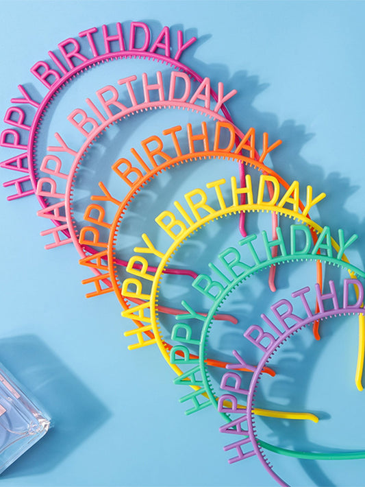 Diadema Happy Birthday