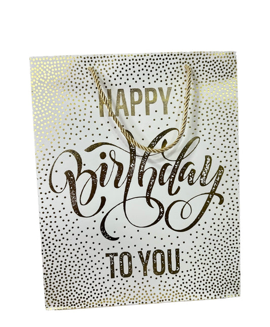 Bolsa Regalo Happy Birthday Hombre Grande