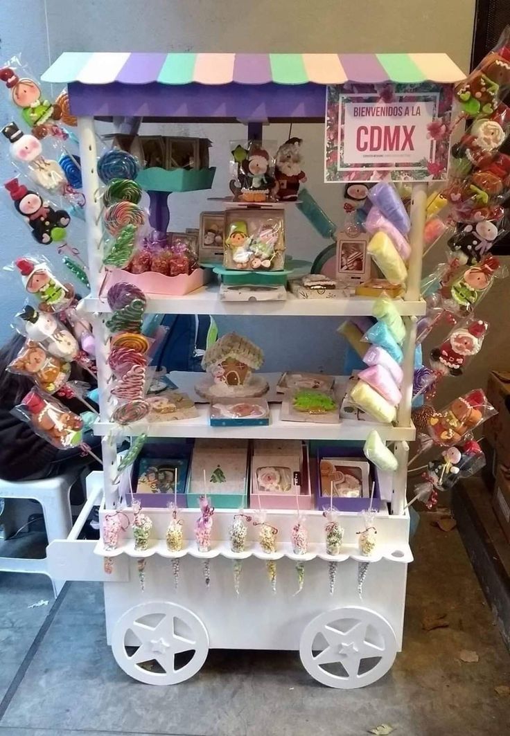 Carrito para dulces