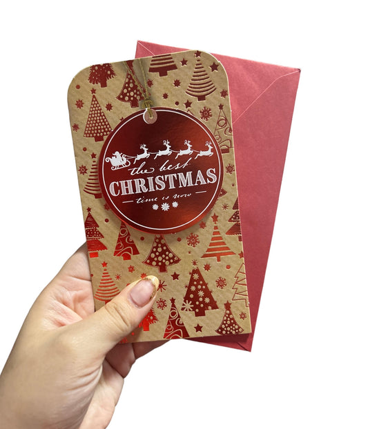 Sobre Tarjeta para Efectivo Navidad