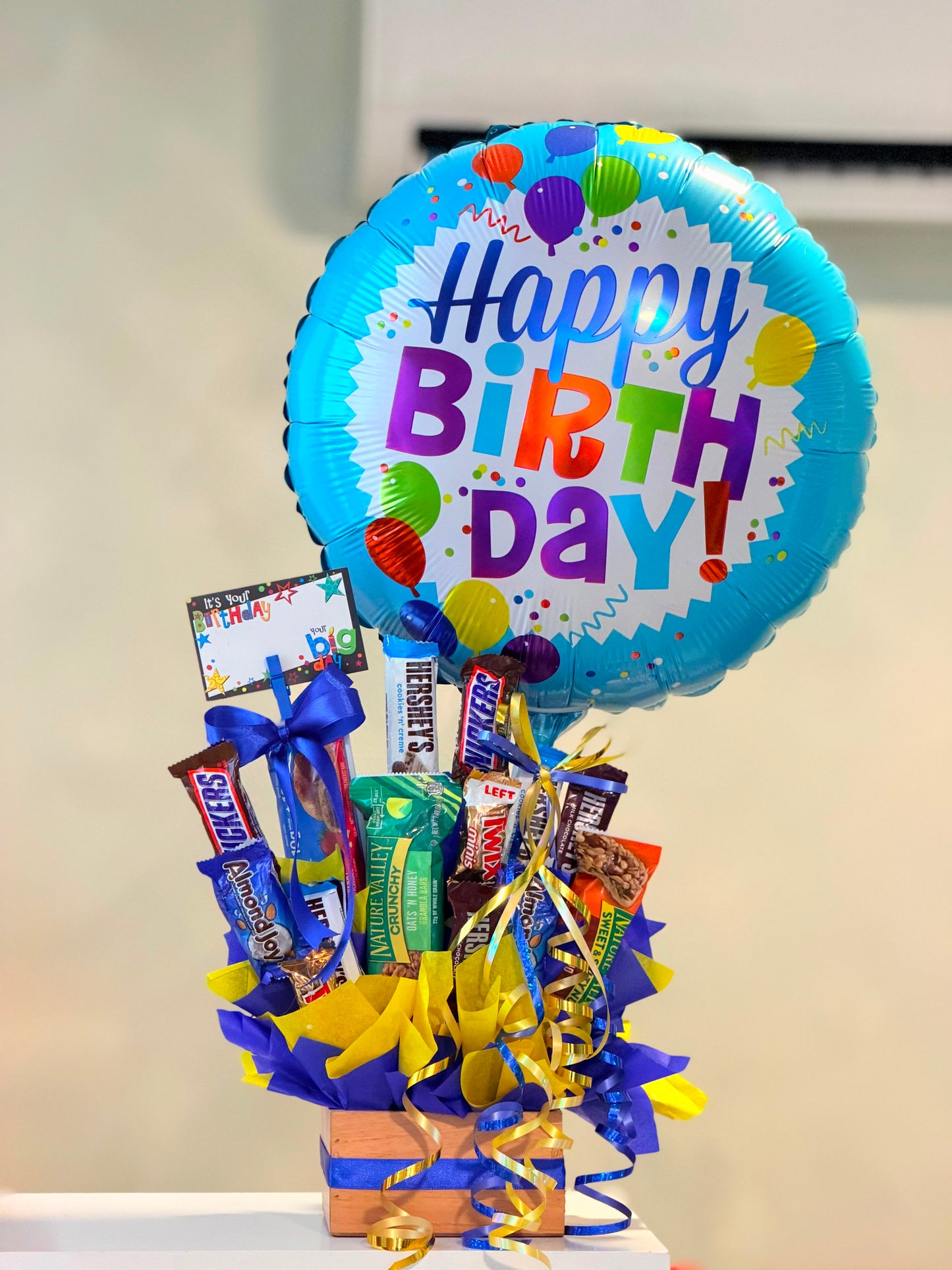 Arreglo cumpleaños caballero